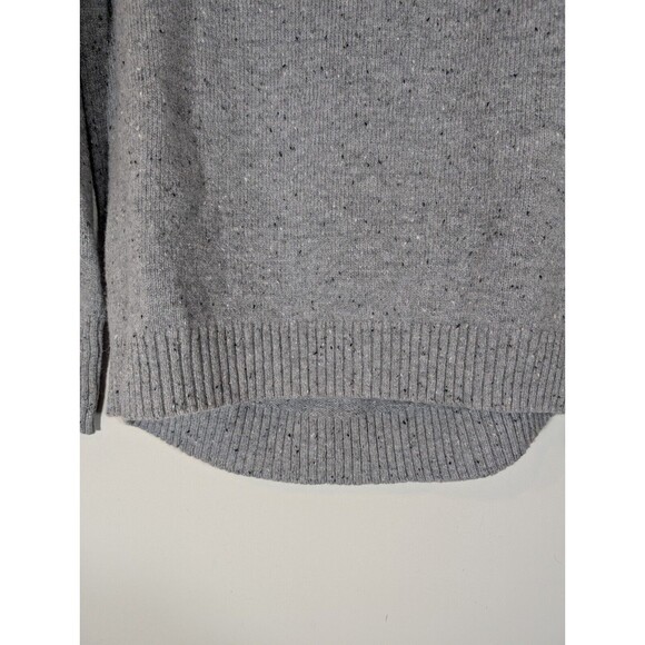 C&C California Top Women Sz S Gray Wool Blend Turtleneck Sweater - Picture 6 of 9